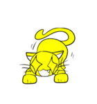 黄色猫（個別スタンプ：20）