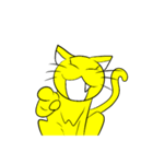 黄色猫（個別スタンプ：26）