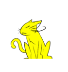 黄色猫（個別スタンプ：29）