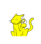 黄色猫（個別スタンプ：31）