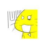 黄色猫（個別スタンプ：36）