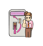 Dear flight crews（個別スタンプ：26）