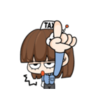 Taxi Plea (EN)（個別スタンプ：15）