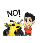 G-FORCE moto let's ride（個別スタンプ：11）