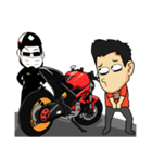 G-FORCE moto let's ride（個別スタンプ：15）