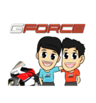 G-FORCE moto let's ride（個別スタンプ：18）