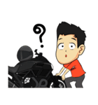 G-FORCE moto let's ride（個別スタンプ：26）