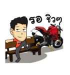 G-FORCE moto let's ride（個別スタンプ：34）