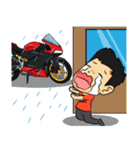 G-FORCE moto let's ride（個別スタンプ：37）