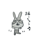 うさぎのらんまる（個別スタンプ：2）