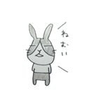 うさぎのらんまる（個別スタンプ：35）