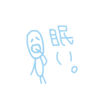 水色のらくがき（個別スタンプ：5）