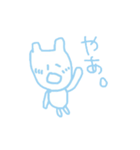 水色のらくがき（個別スタンプ：7）