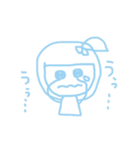 水色のらくがき（個別スタンプ：9）