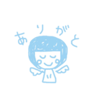 水色のらくがき（個別スタンプ：17）