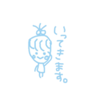 水色のらくがき（個別スタンプ：24）