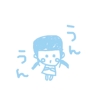水色のらくがき（個別スタンプ：31）