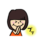 キュートな女の子（日常編）（個別スタンプ：10）