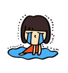 キュートな女の子（日常編）（個別スタンプ：15）