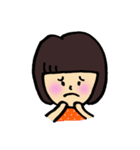 キュートな女の子（日常編）（個別スタンプ：17）