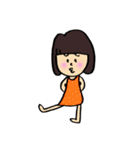 キュートな女の子（日常編）（個別スタンプ：20）