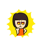 キュートな女の子（日常編）（個別スタンプ：24）