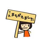 キュートな女の子（日常編）（個別スタンプ：30）