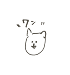 しろくまねこ（個別スタンプ：35）