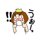赤めがねのお姫様（個別スタンプ：10）