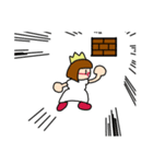 赤めがねのお姫様（個別スタンプ：11）