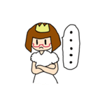 赤めがねのお姫様（個別スタンプ：12）