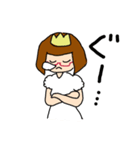 赤めがねのお姫様（個別スタンプ：13）