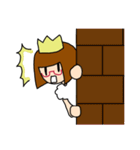 赤めがねのお姫様（個別スタンプ：15）