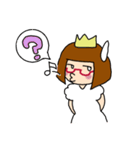 赤めがねのお姫様（個別スタンプ：20）