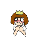 赤めがねのお姫様（個別スタンプ：24）