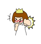 赤めがねのお姫様（個別スタンプ：28）