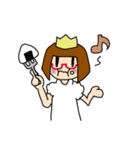 赤めがねのお姫様（個別スタンプ：34）