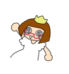 赤めがねのお姫様（個別スタンプ：37）