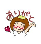 赤めがねのお姫様（個別スタンプ：40）