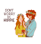 DON'T WORRY BE HIPPIE（個別スタンプ：3）
