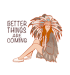 DON'T WORRY BE HIPPIE（個別スタンプ：4）