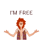 DON'T WORRY BE HIPPIE（個別スタンプ：21）