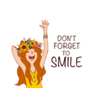 DON'T WORRY BE HIPPIE（個別スタンプ：34）