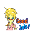 ＠work ～証券会社の女たち編～（個別スタンプ：4）