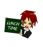＠work ～証券会社の女たち編～（個別スタンプ：14）