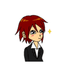 ＠work ～証券会社の女たち編～（個別スタンプ：23）