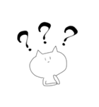 わけのわからない猫（個別スタンプ：9）
