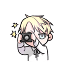 everyday of four boys ( REHACAEL )（個別スタンプ：34）