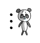 鼻たれパンダ（個別スタンプ：34）