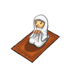 Muslimin＆Muslimah（個別スタンプ：9）
